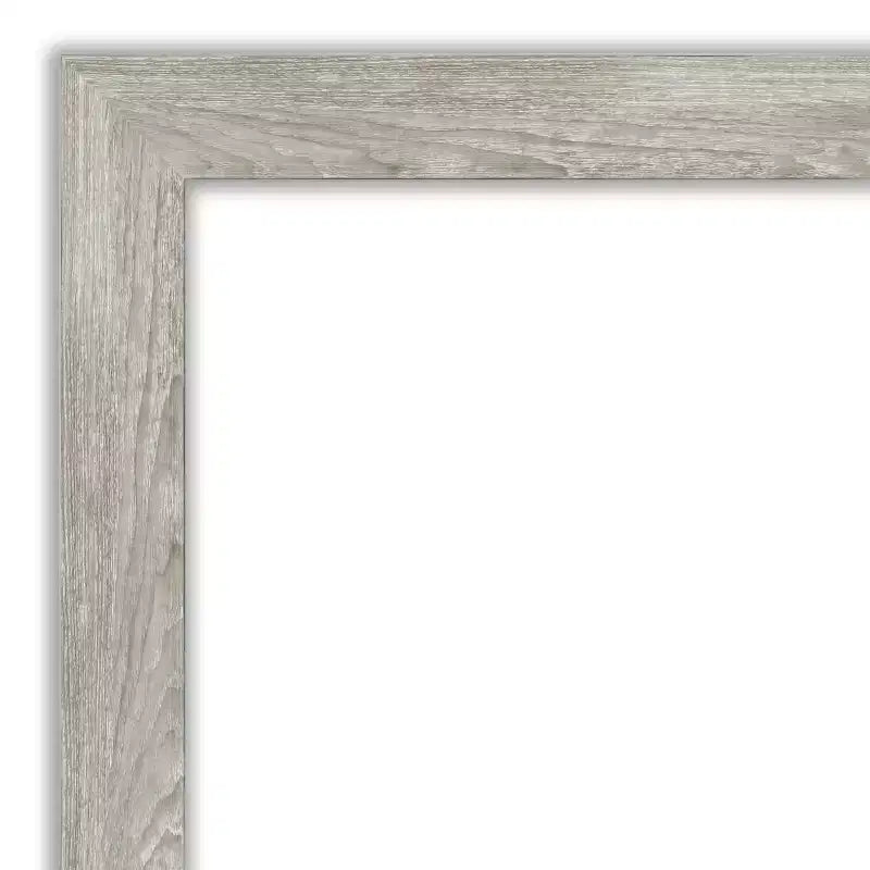 Specchio intero da pavimento/appoggio 30" x 66" con cornice Dove Graywash – Cornice in legno rustico, montabile a parete