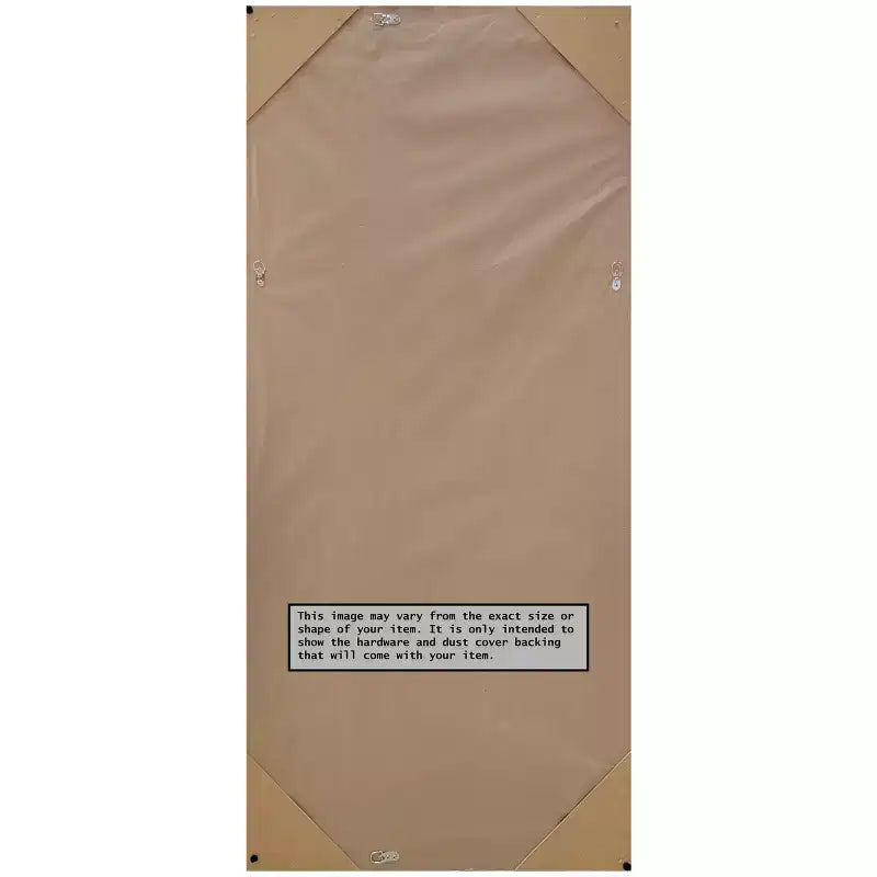 Specchio intero da pavimento/appoggio 30" x 66" con cornice Dove Graywash – Cornice in legno rustico, montabile a parete