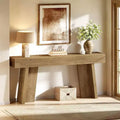 Lantine 70.9-Inch Long Console Table, Farmhouse Narrow Entryway Table Behind The Couch for Living Room, Hallway, Entrance, Foyer