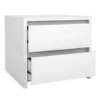 Comodino/Tavolino a 2 cassetti alto 43 cm