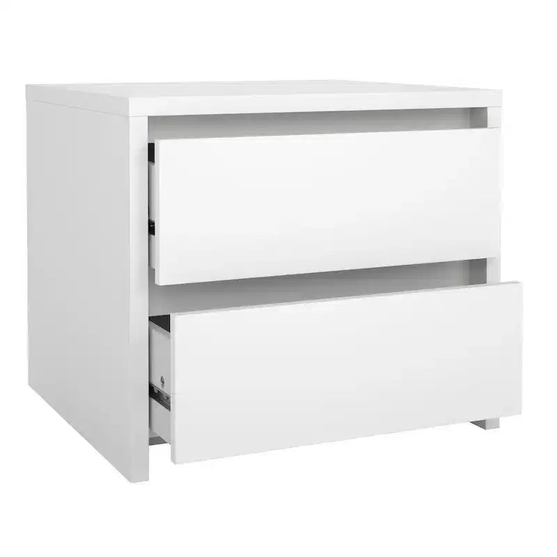 Comodino/Tavolino a 2 cassetti alto 43 cm