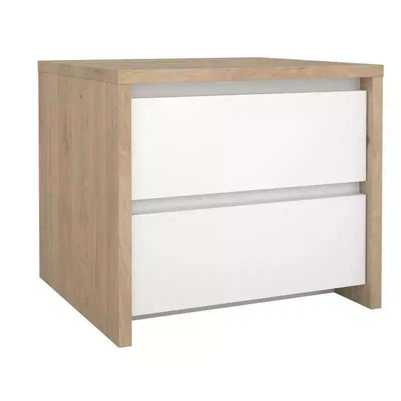 Comodino/Tavolino a 2 cassetti alto 43 cm