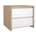 Comodino/Tavolino a 2 cassetti alto 43 cm