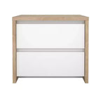 Tvilum,Next 17-Inch Tall 2-Drawer Nightstand End Table