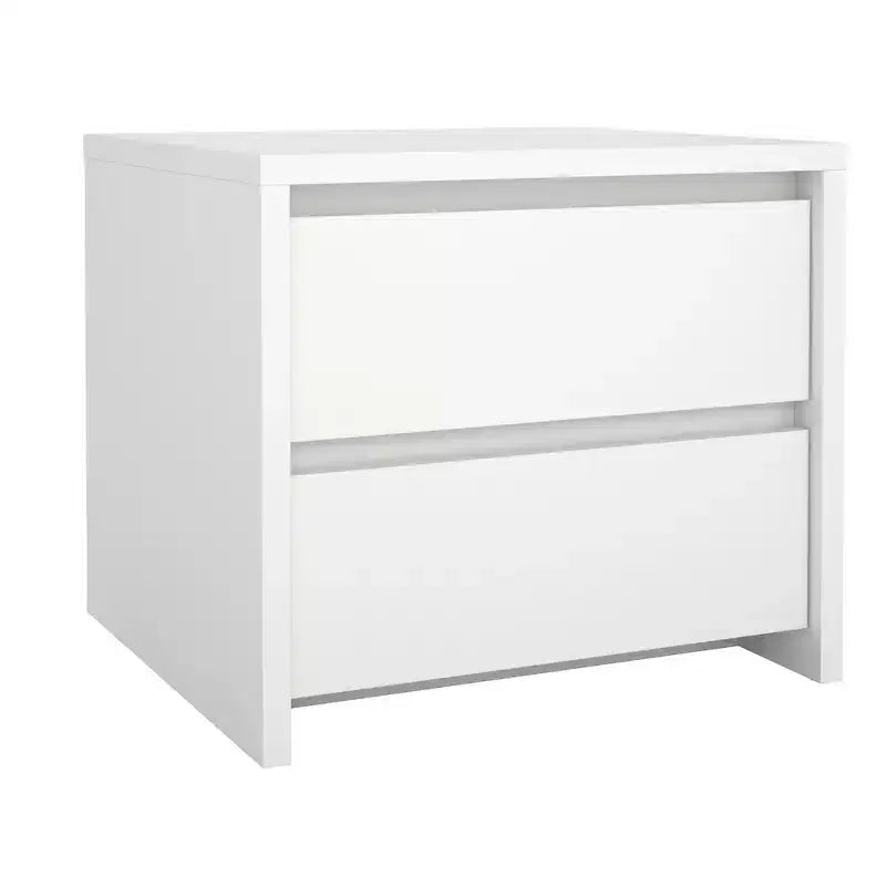 Comodino/Tavolino a 2 cassetti alto 43 cm