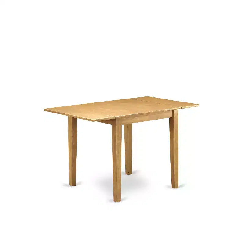 Tavolo da pranzo rettangolare 76x122 con 2 ante a ribalta