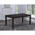 HomeStock Rectangular Dining Table 36x66 with butterfly leaf