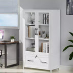 Karl Home 1-Drawer White MDF (Medium-Density Fiberboard) 29.53in. W File Cabinets