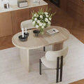 55.12-70.87Modern Extendable Dining Table with removable extension leaves,Mid-century modern style home table,Suitable for dining rooms
