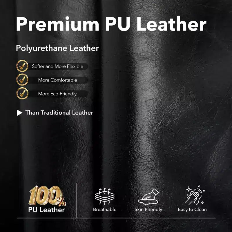 Poltrona reclinabile girevole oversize con massaggio, calore, tasche laterali e portabicchieri