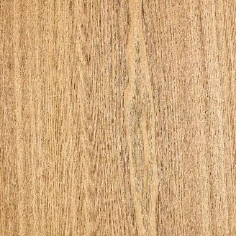 Tavolino quadrato da 31,5 pollici con base a piedistallo in MDF, colore naturale