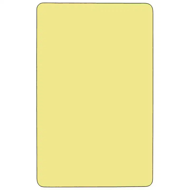 Tavolo Rettangolare per Attività in Laminato con Gambe Regolabili 30''L x 60''W