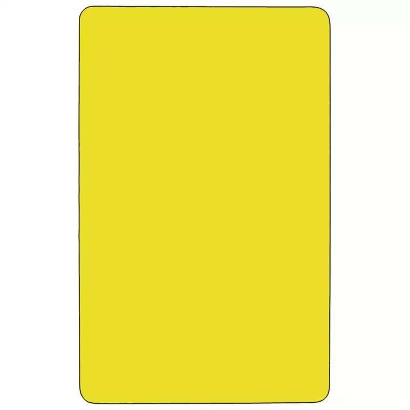 Tavolo rettangolare laminato da attività 76 cm L x 183 cm P con gambe regolabili