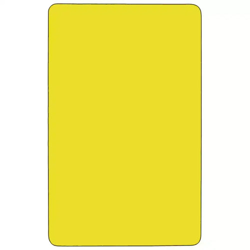 Tavolo rettangolare laminato da attività 76 cm L x 183 cm P con gambe regolabili