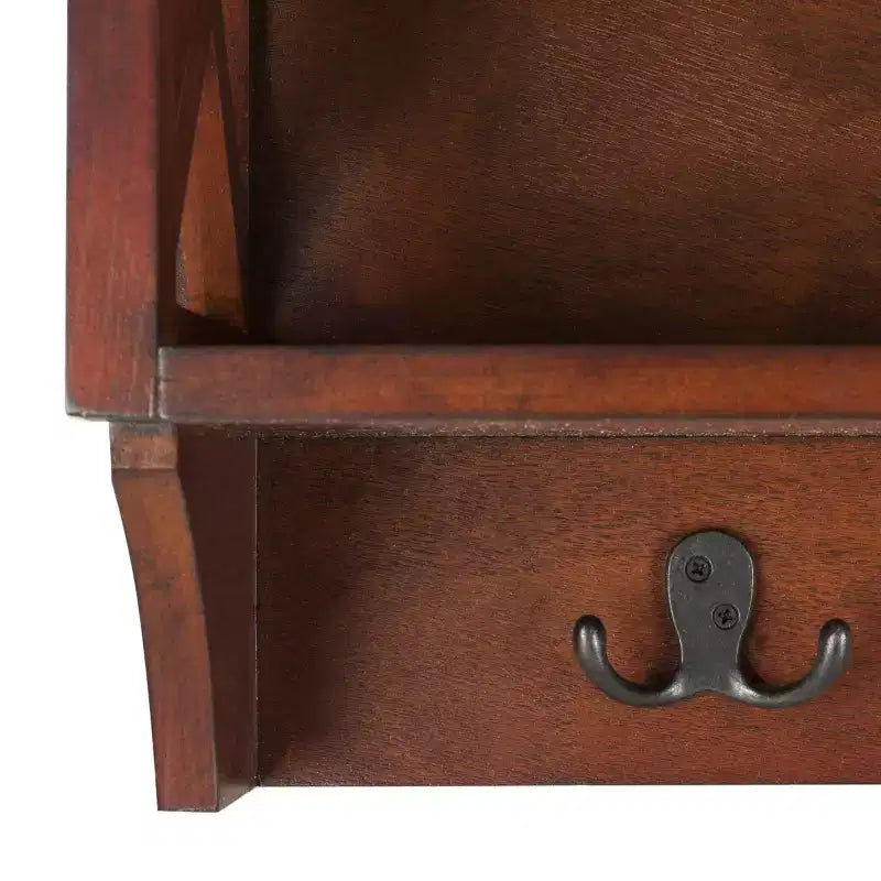 Pannello a Parete con Ganci Doppi e Organizzazione Verticale